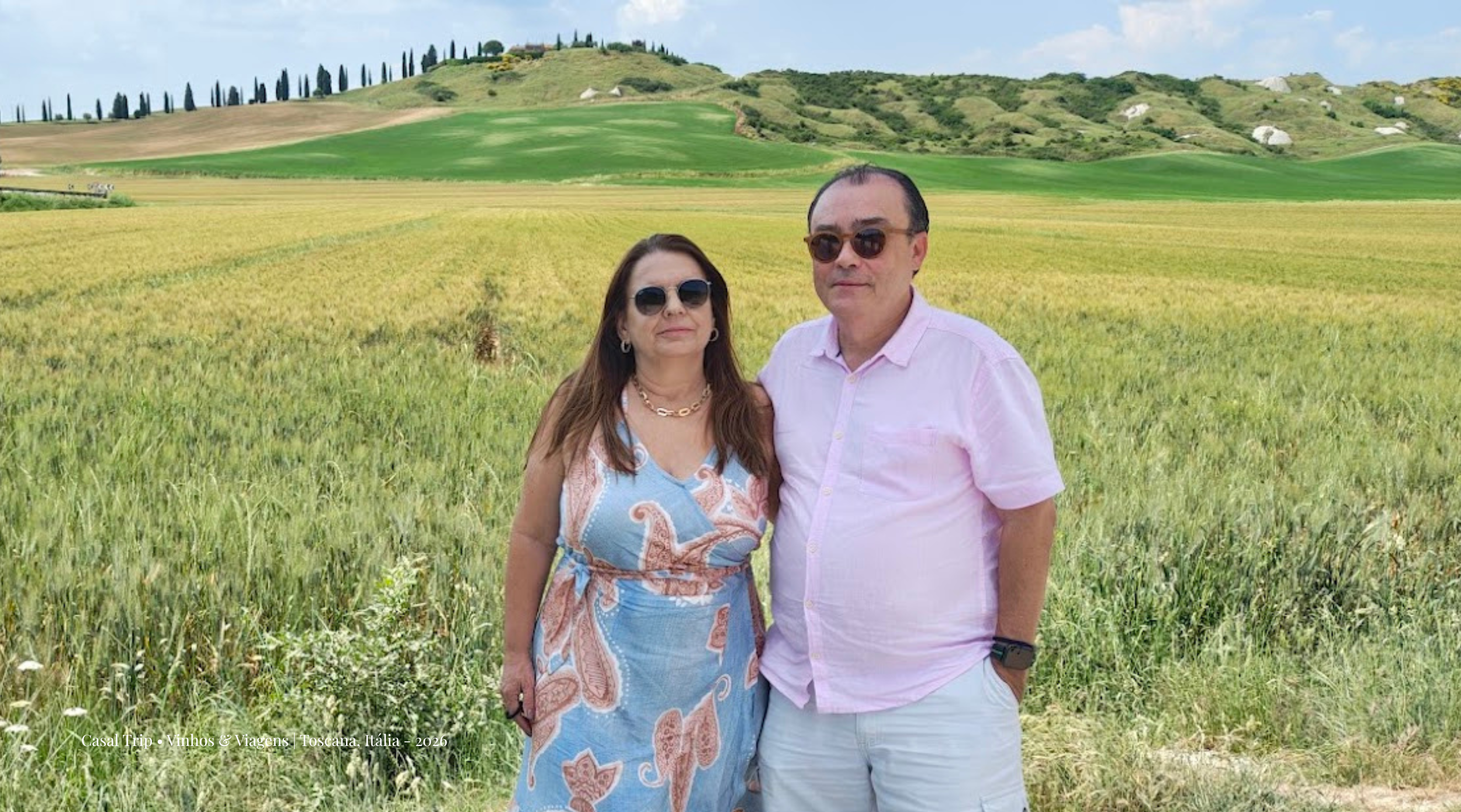 Casal Trip • Vinhos & Viagens | Toscana, Itália - 2026